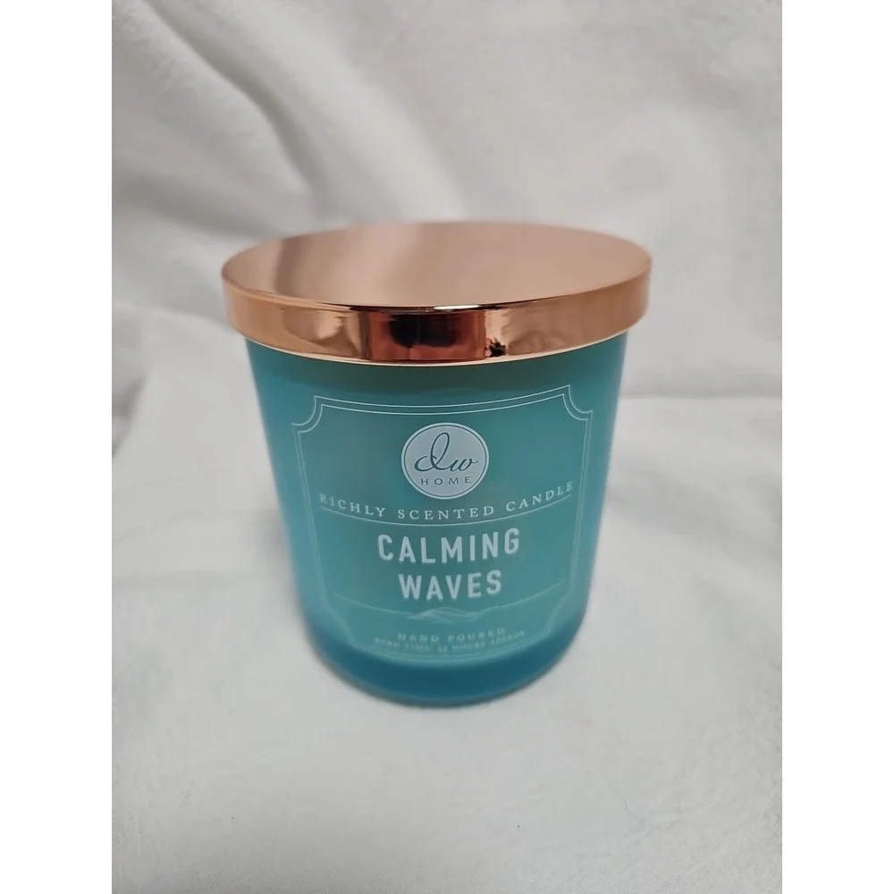 DW Home CALMING WAVES 9.3 Oz Single Wick, 33 Hour Burn Time‎